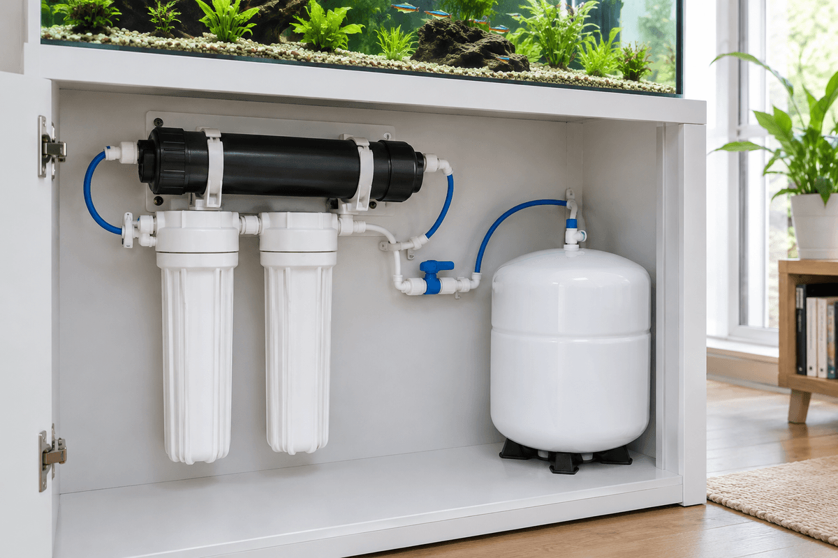 Osmoseur d’aquarium : dimensionner, installer, entretenir